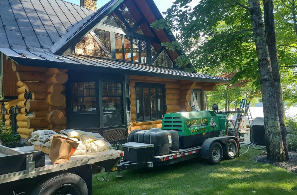 Log Cabin Exterior Restoration